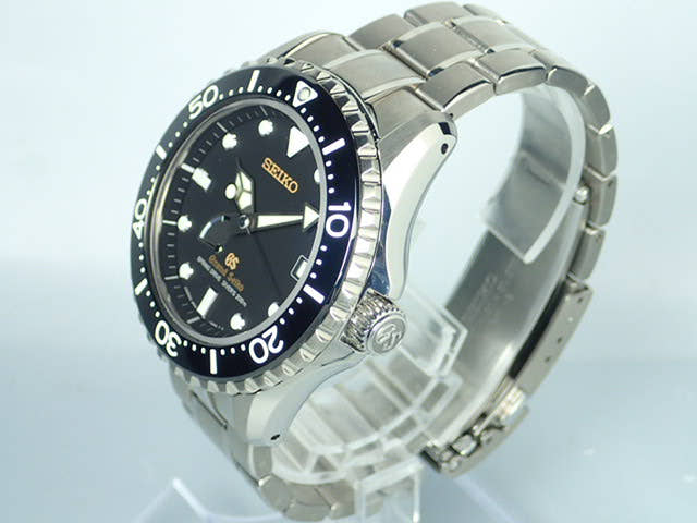 グランドセイコー スプリングドライブ Ref.SBGA031 ブラック文字盤 中古 spring-drive-9