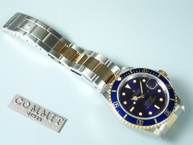 Rolex Submariner combination model blue sub E serial