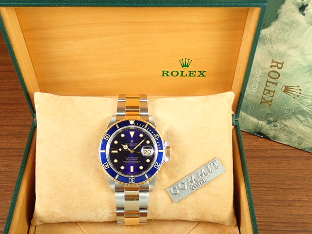 Rolex Submariner combination model blue sub E serial