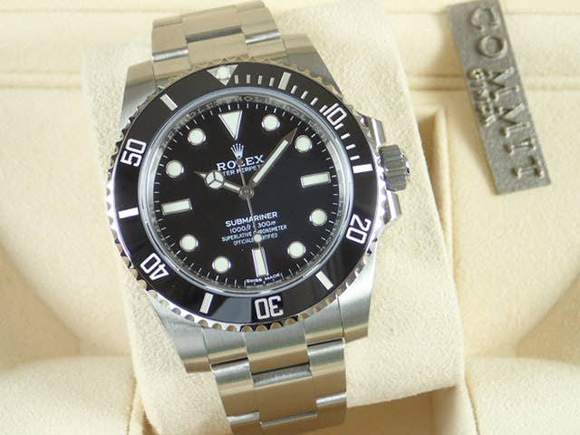 ロレックス サブマリーナー Ref.114060 ブラック文字盤 未使用 submariner-112