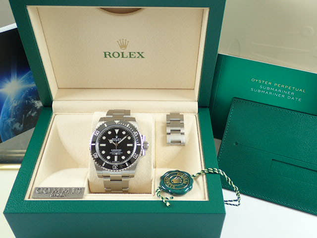 ロレックス サブマリーナー Ref.114060 ブラック文字盤 未使用 submariner-112