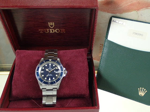 チューダー(チュードル) サブマリーナー Ref.79090 ブルー文字盤 中古 submariner-123
