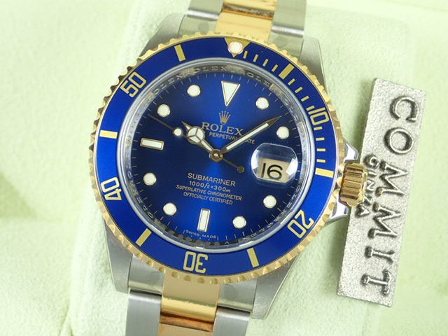 Rolex Submariner combination model blue sub V serial number [good condition]