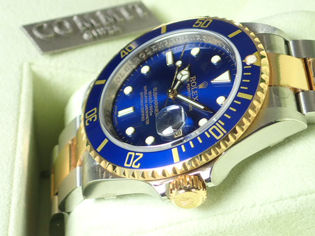 Rolex Submariner combination model blue sub V serial number [good condition]