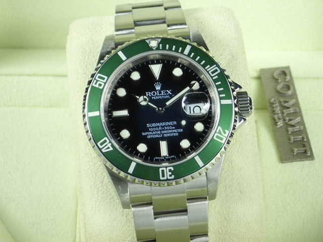 Rolex Submariner Green M Serial Ref.16610LV