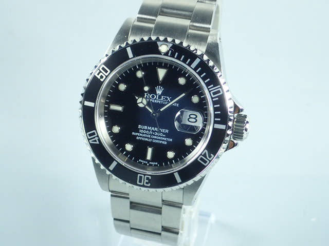 ロレックス サブマリーナー Ref.16610 ブラック文字盤 中古 submariner-145