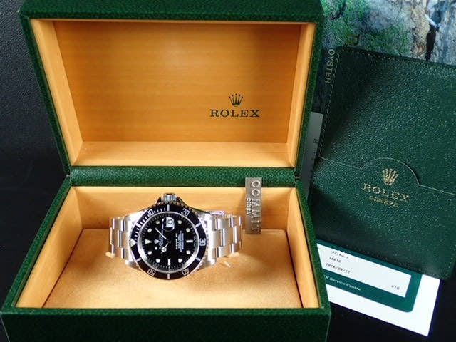 ロレックス サブマリーナー Ref.16610 ブラック文字盤 中古 submariner-145