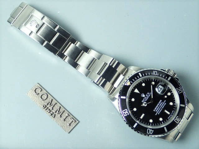 ロレックス サブマリーナー Ref.168000 ブラック文字盤 中古 submariner-147