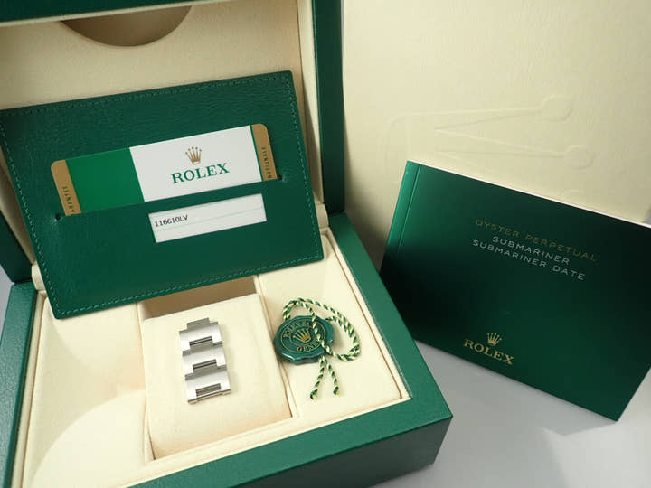 Rolex Submariner Date Ref. 116610LV Stainless Steel Green Dial