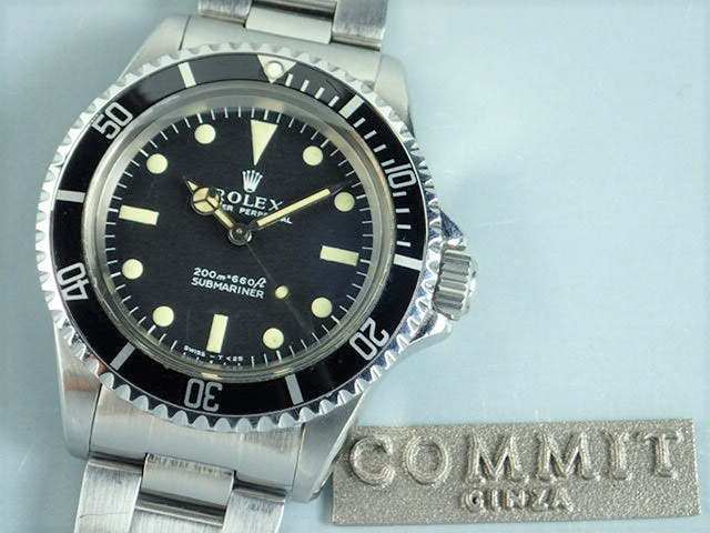 ロレックス サブマリーナー Ref.5513 ブラック文字盤 中古 submariner-151