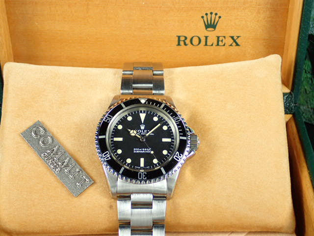 ロレックス サブマリーナー Ref.5513 ブラック文字盤 中古 submariner-151