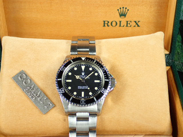 ロレックス サブマリーナー Ref.5513 ブラック文字盤 中古 submariner-151