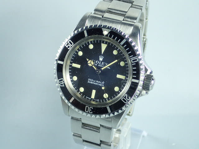ロレックス サブマリーナー Ref.5513 ブラック文字盤 中古 submariner-151