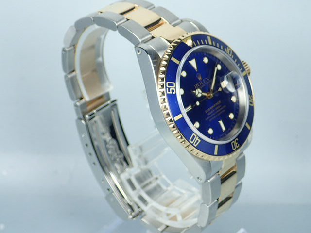 Rolex Submariner combination model blue sub U serial number