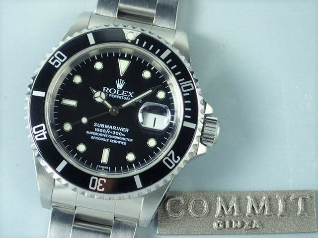 ロレックス サブマリーナー Ref.16610 ブラック文字盤 中古 submariner-153