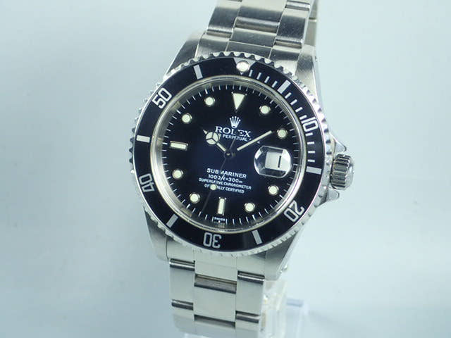 ロレックス サブマリーナー Ref.16610 ブラック文字盤 中古 submariner-153