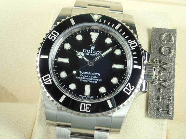 ロレックス サブマリーナー Ref.114060 ブラック文字盤 未使用 submariner-154