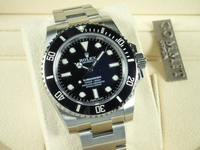ロレックス サブマリーナー Ref.114060 ブラック文字盤 未使用 submariner-154