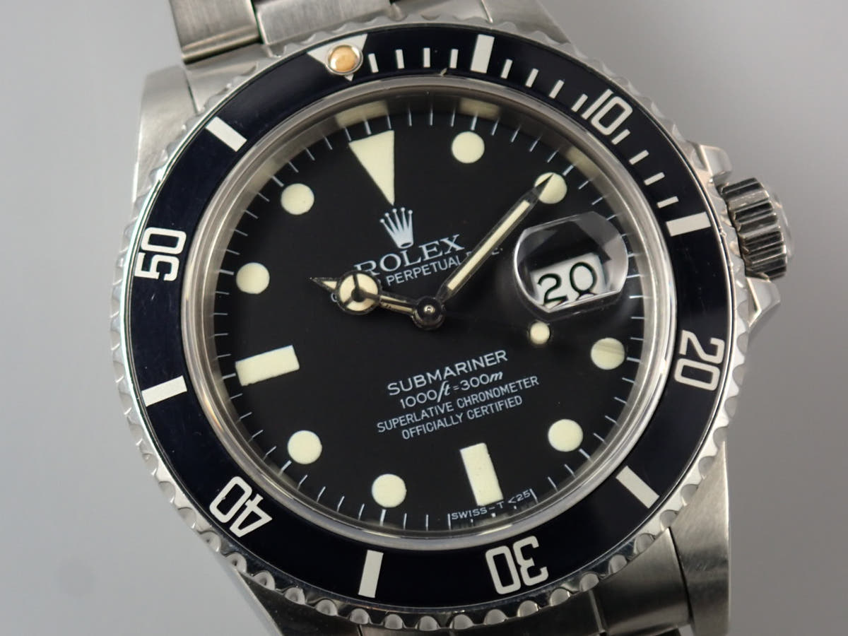 ロレックス サブマリーナー Ref.16800 ブラック文字盤 中古 S22XK97P