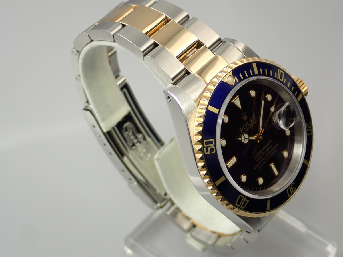 ロレックス サブマリーナー Ref.16613 ブルー文字盤 中古 065K0F1K