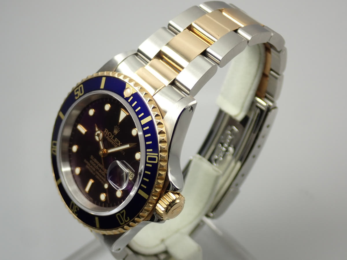 ロレックス サブマリーナー Ref.16613 ブルー文字盤 中古 065K0F1K