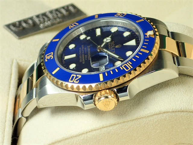ロレックス サブマリーナー Ref.116613LB ブルー文字盤 中古 submariner-155
