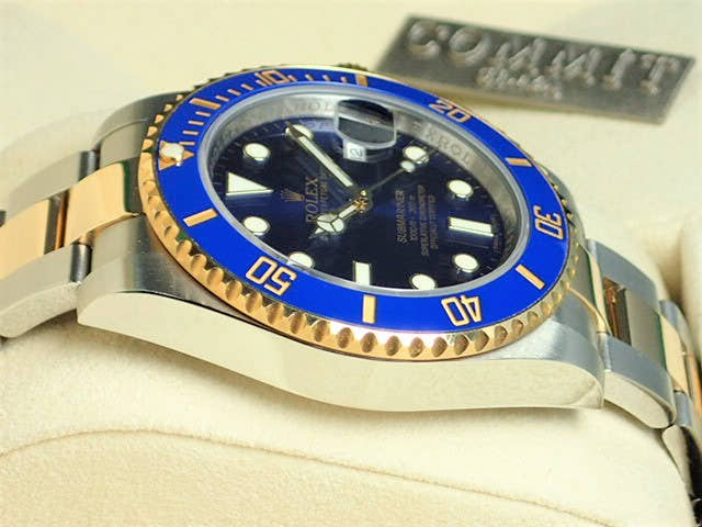ロレックス サブマリーナー Ref.116613LB ブルー文字盤 中古 submariner-155
