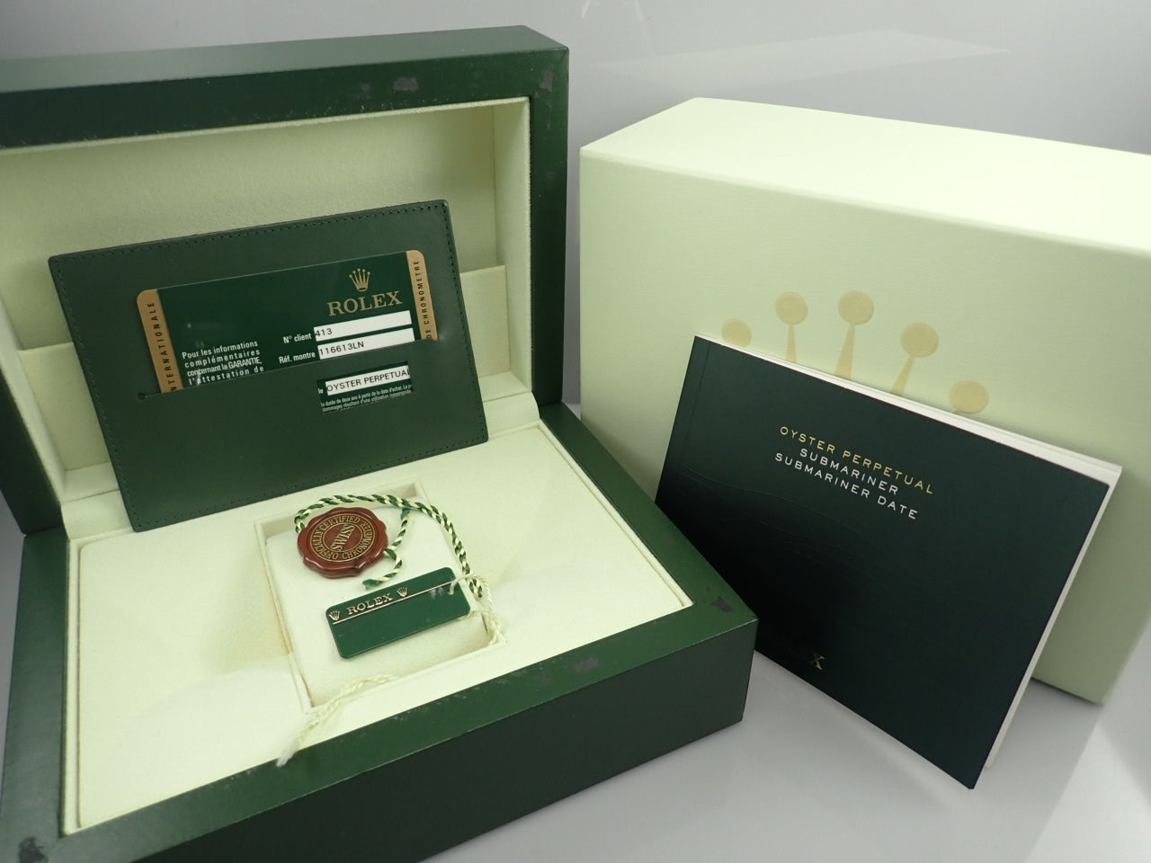 Rolex Submariner combination model &lt;Warranty, box, etc.&gt;