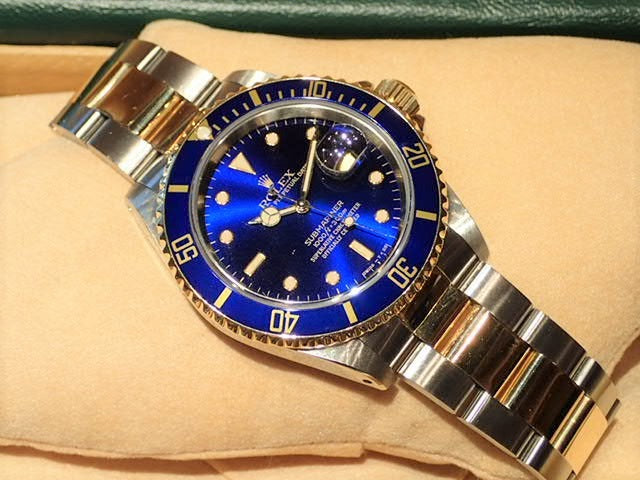 Rolex Submariner combination model blue sub L serial number