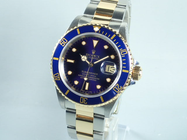 Rolex Submariner combination model blue sub L serial number