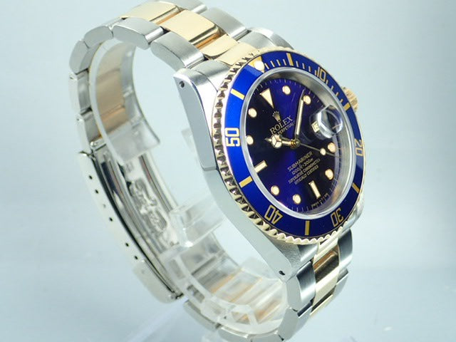 Rolex Submariner combination model blue sub L serial number