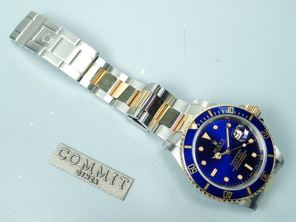 Rolex Submariner combination model blue sub L serial number