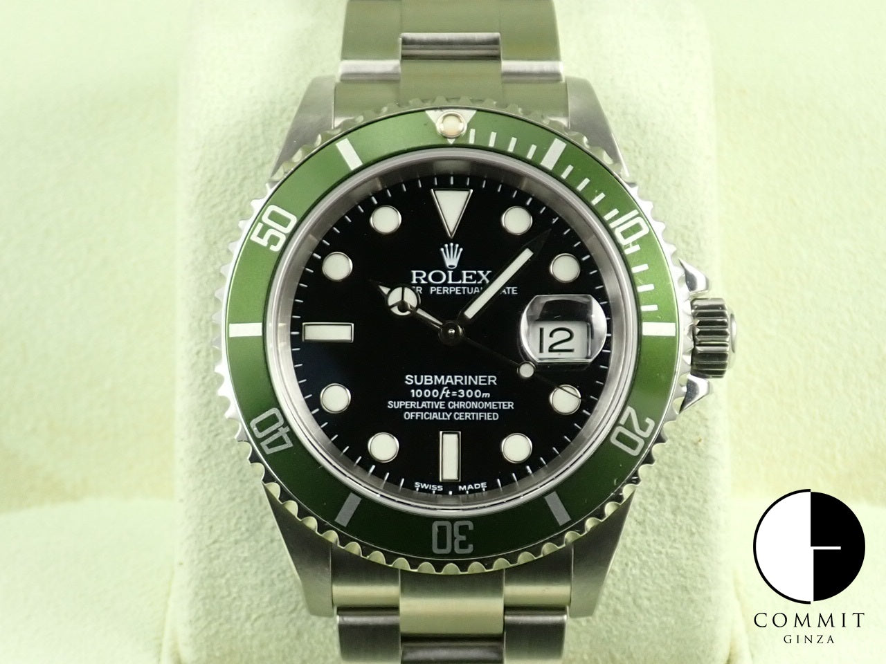 Rolex Submariner Green F serial number &lt;Box and other details&gt;
