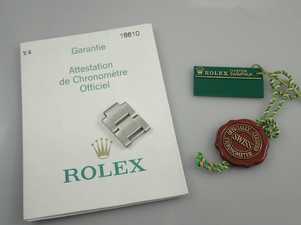 Rolex Submariner Date Y serial number &lt;Warranty and other details&gt;