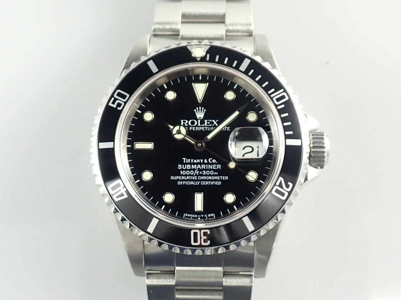 Rolex Submariner Date Tiffany X serial number &lt;Warranty box etc.&gt;