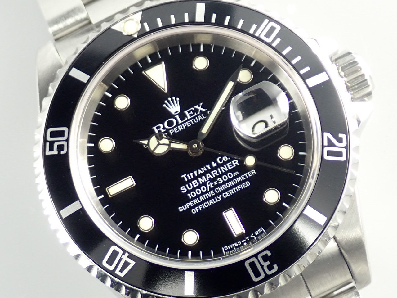 Rolex Submariner Date Tiffany X serial number &lt;Warranty box etc.&gt;