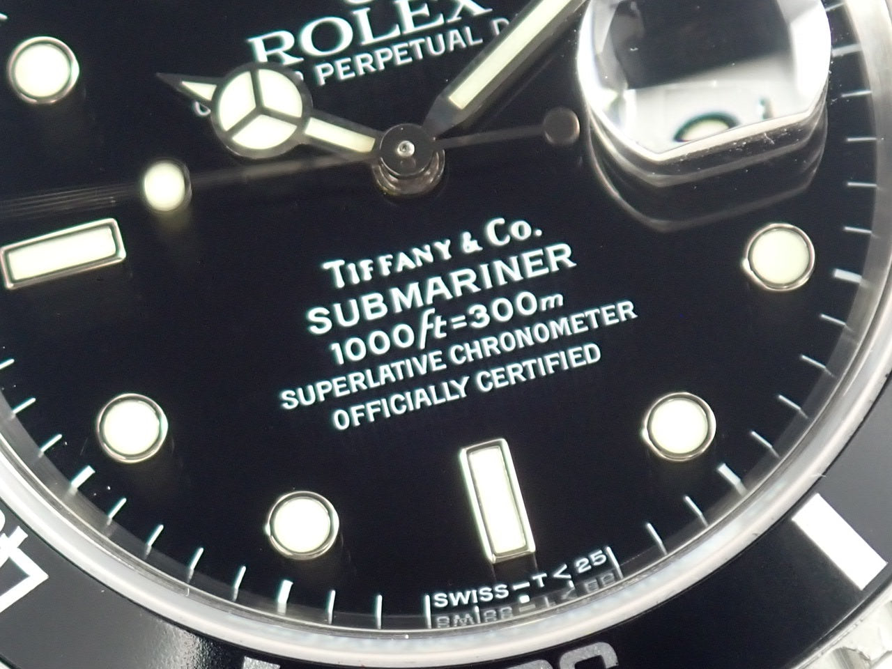 Rolex Submariner Date Tiffany X serial number &lt;Warranty box etc.&gt;