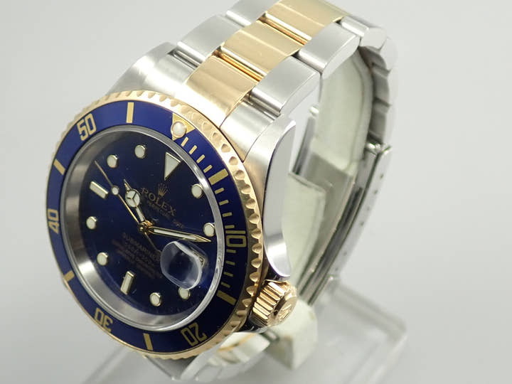Rolex Submariner Date Ref. 16613 Stainless Steel/Yellow Gold Blue Dial