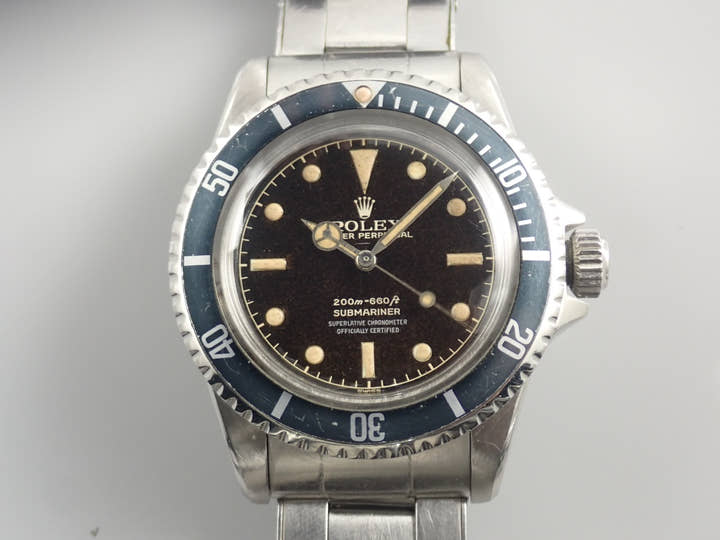 ロレックス サブマリーナー Ref.5512MM ステンレススチール ブラック文字盤