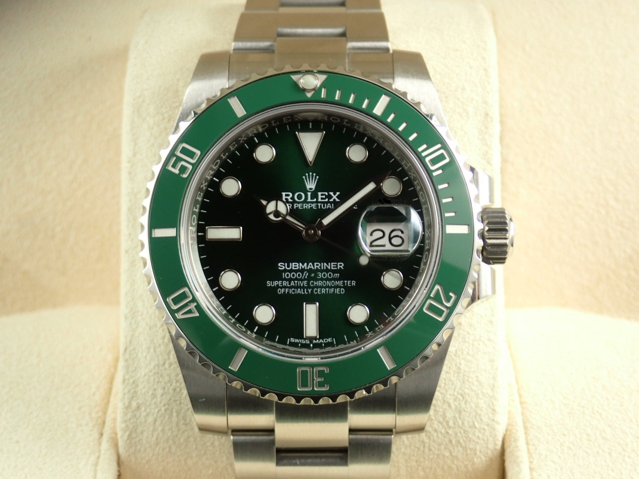 Rolex Submariner Green &lt;Warranty, Box, etc.&gt;