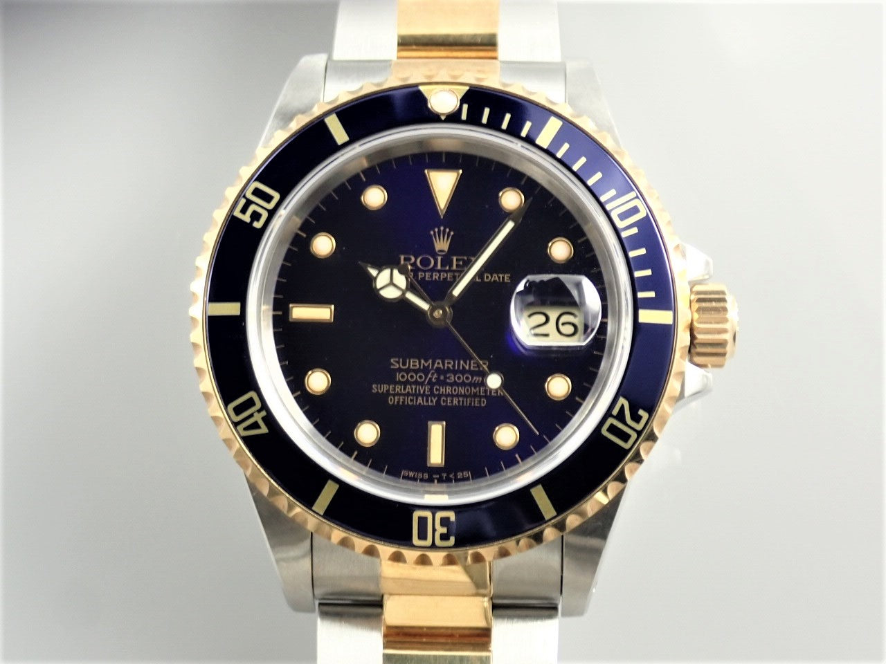 Rolex Submariner combination model blue sub &lt;warranty, box, etc.&gt;