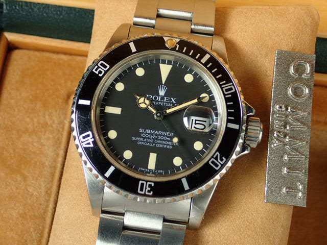 ロレックス サブマリーナー Ref.16800 ブラック文字盤 中古 submariner-161