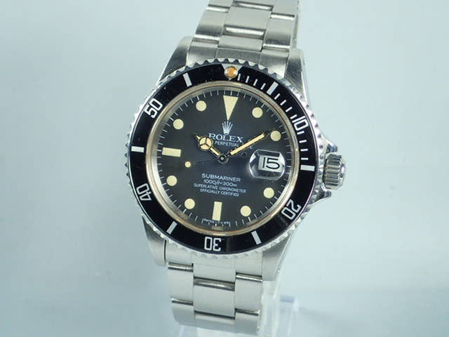 ロレックス サブマリーナー Ref.16800 ブラック文字盤 中古 submariner-161