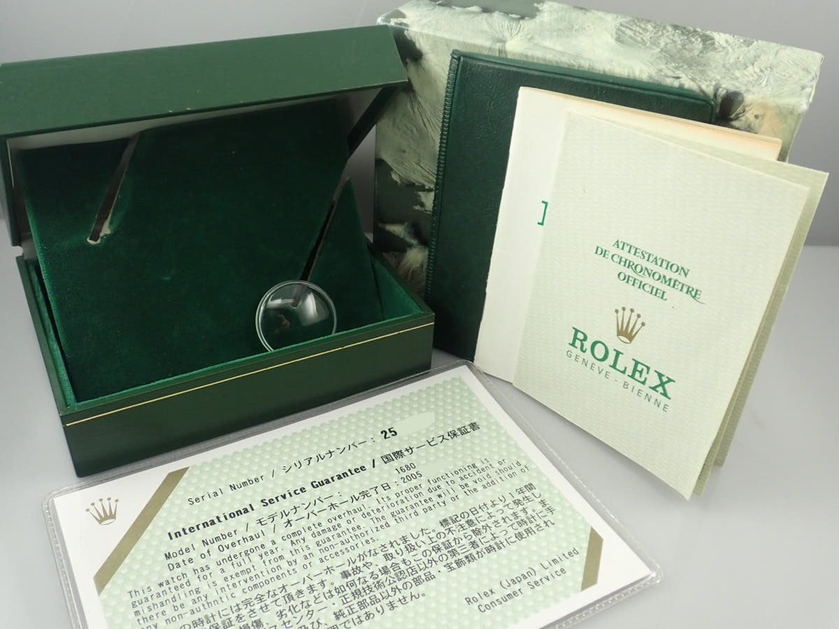 ロレックス サブマリーナー Ref.1680 ブラック文字盤 中古 0478ZK46