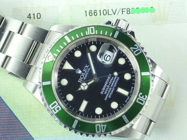 Rolex Submariner Green F