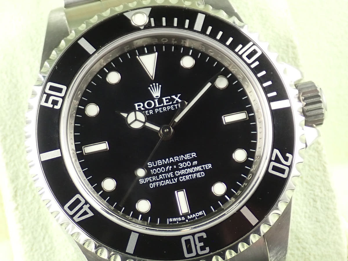 ロレックス サブマリーナー ノンデイト Ref.14060M ブラック文字盤 中古 5SL121Y8