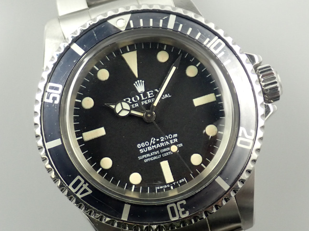 Rolex Submariner Ref.5512 SS Black Dial