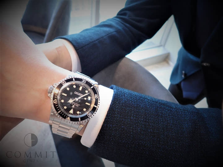 ロレックス サブマリーナー Ref.5513 ステンレススチール ブラック文字盤