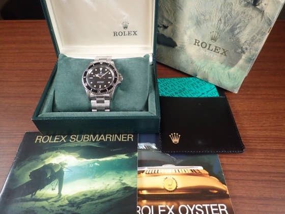 ロレックス サブマリーナー Ref.5513 ブラック文字盤 中古 submariner-16