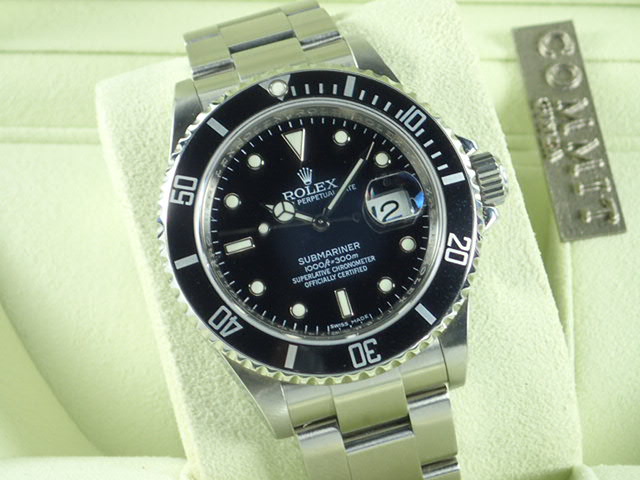 rolex submariner random date